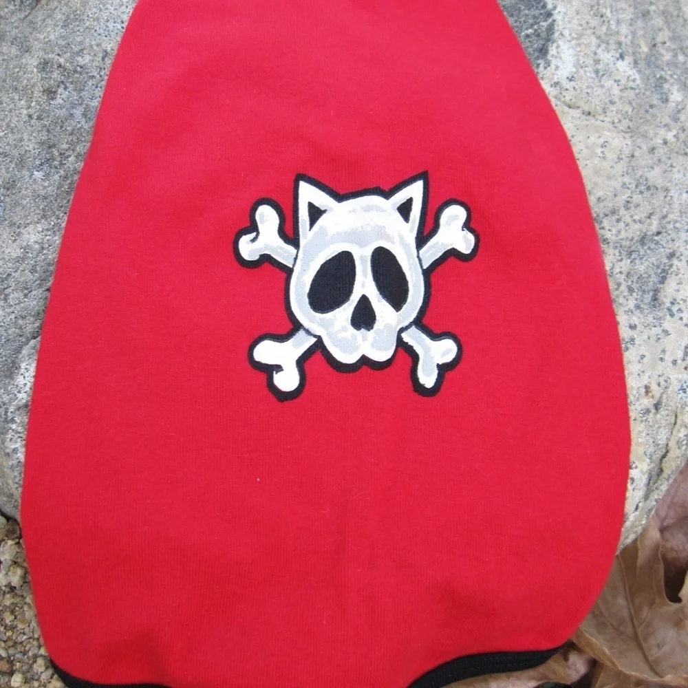 HP Underground Hound Handmade Cat Skull Crossbones